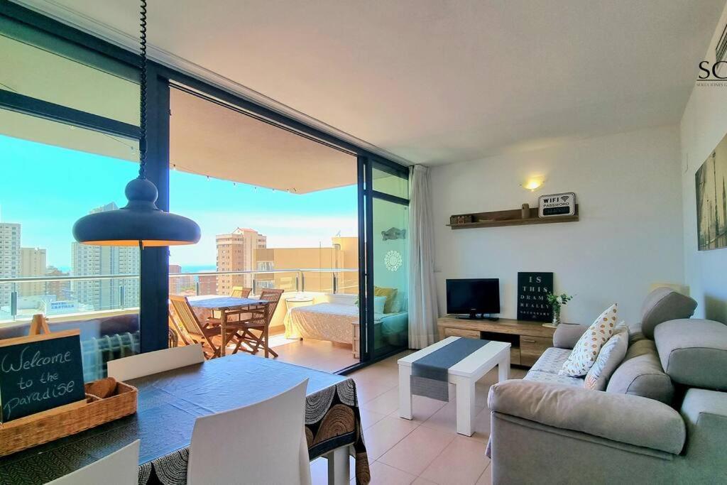 Ferienwohnung Terraza Chill Out! Torres D' Oboe Benidorm Exterior foto